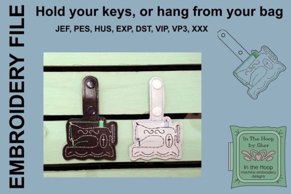 Review: Antique Sewing Machine Key Fob Design