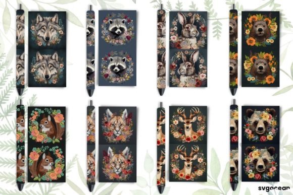 Review: Embroidery Animals Pen Wraps Bundle