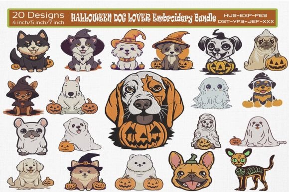 Review: Halloween Dog Lover Embroidery Bundle