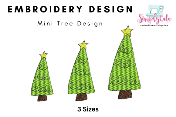 Review: Mini Tree Embroidery Design for Business Merch