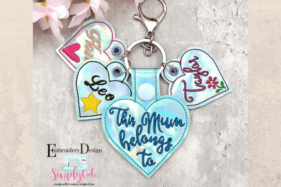 Review: Personalize Mum Embroidery ITH Snap Tab