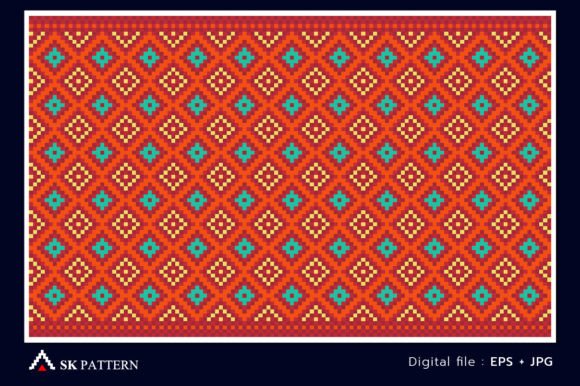 Review: Pixel Ethnic Pattern Vector Embroidery