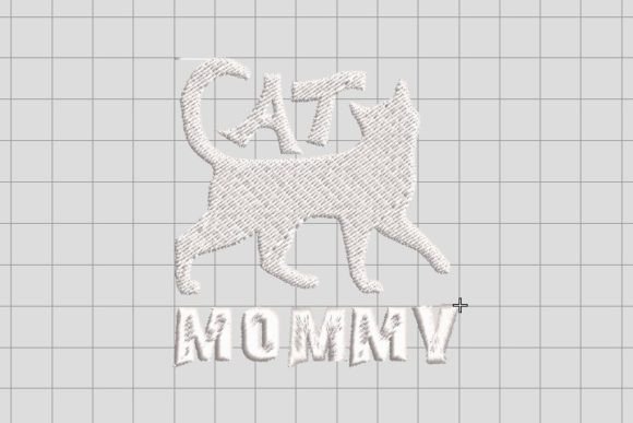 Review: White Cat Mommy Embroidery File