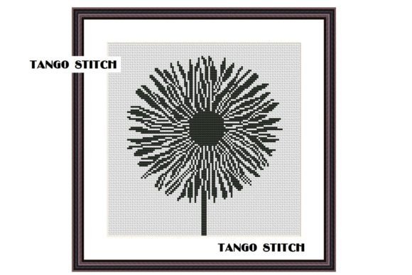 Reviewing Black Flower Cross Stitch Embroidery