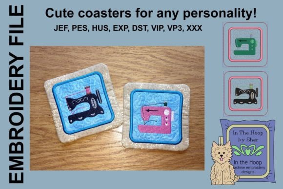 Reviewing Sewing Machine Coasters for Custom Gifts