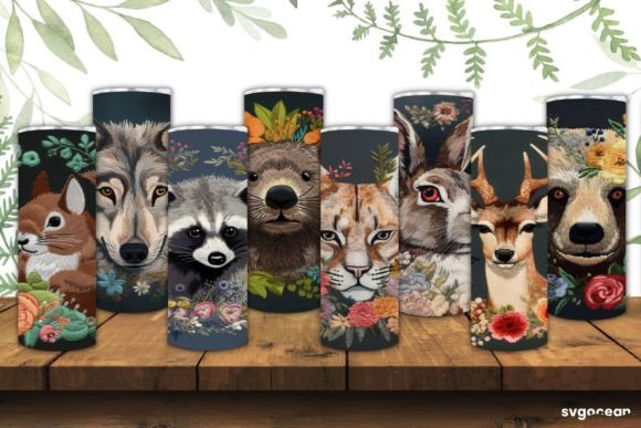 Reviewing the Embroidery Animals Tumbler Wrap Bundle