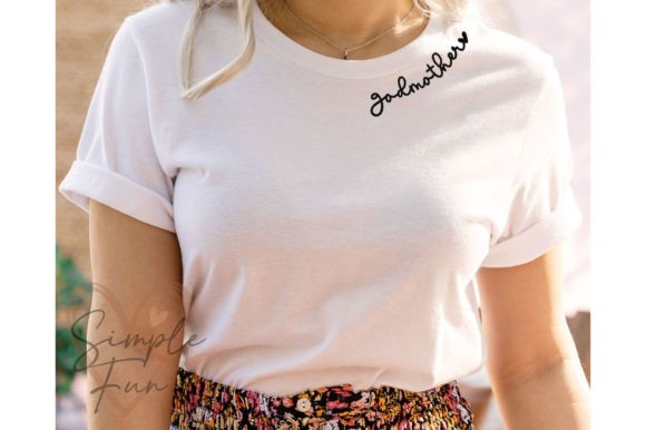 Reviewing the Godmother Neckline Embroidery Design