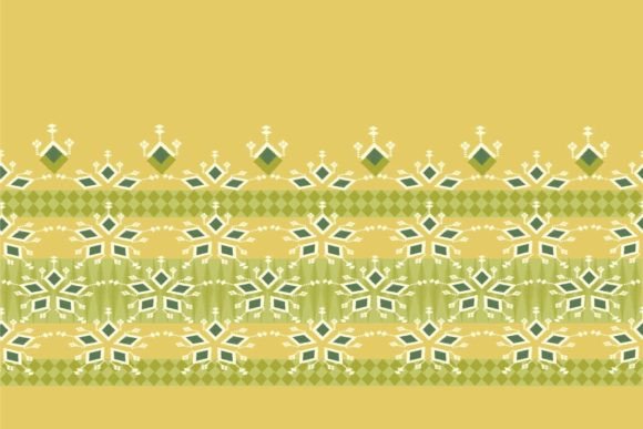 Reviewing Yellow Flowers Embroidery Stitch Pattern