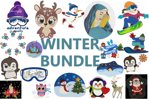 Winter Wonderland Embroidery Bundle Review